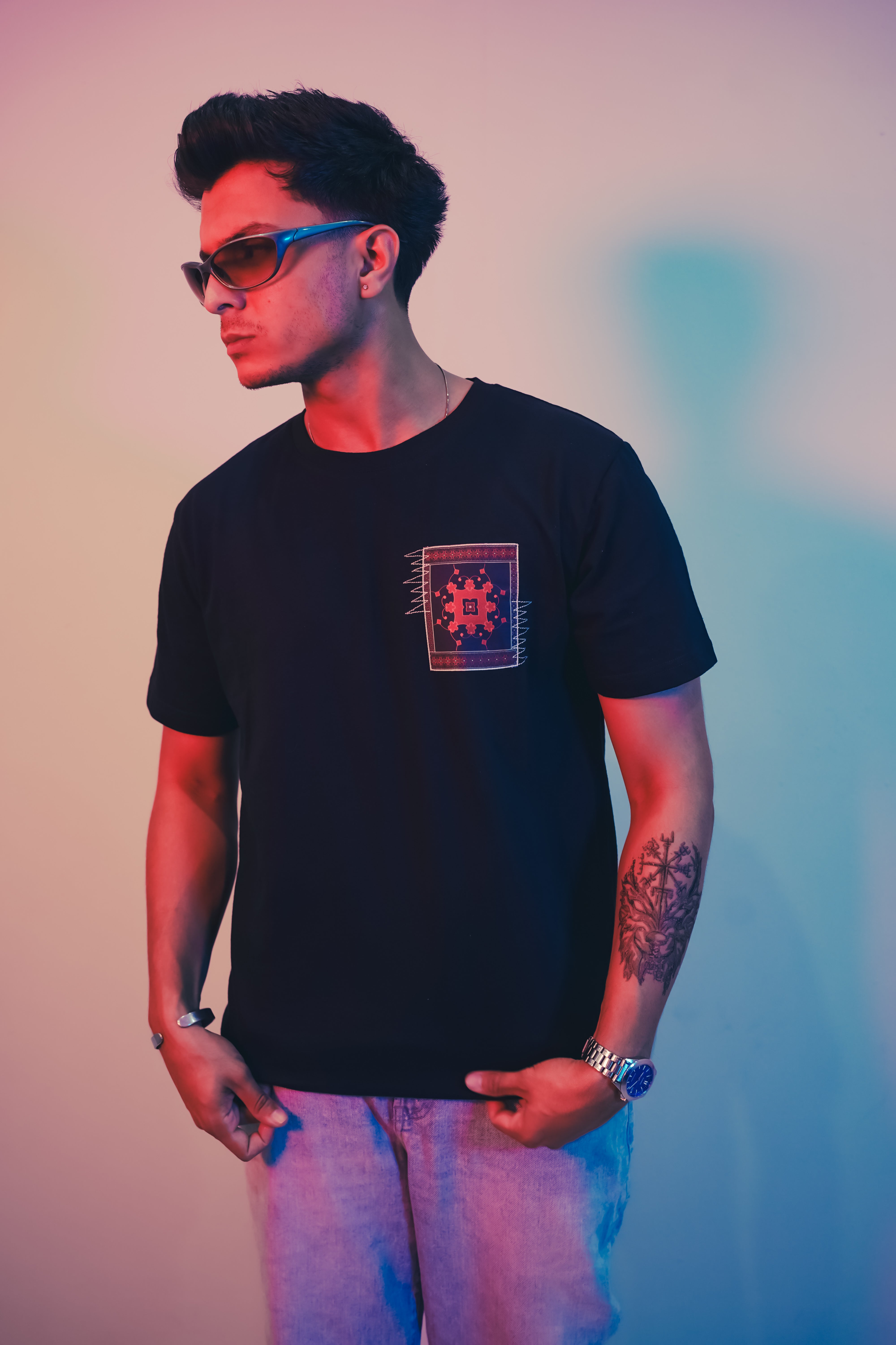 Ajrak Patch T-Shirts